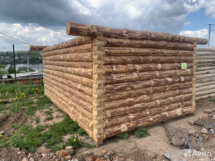 Сруб бани 3х5