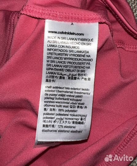 Calvin klein топ женский