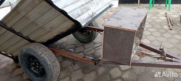 Прицеп к мотоблоку