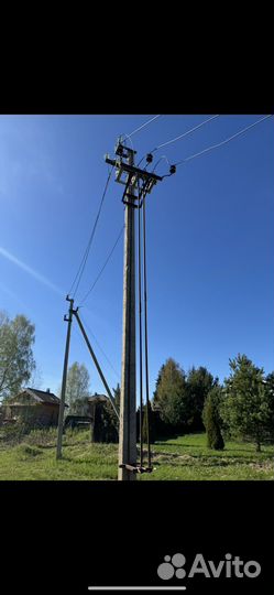 Бетонный столб