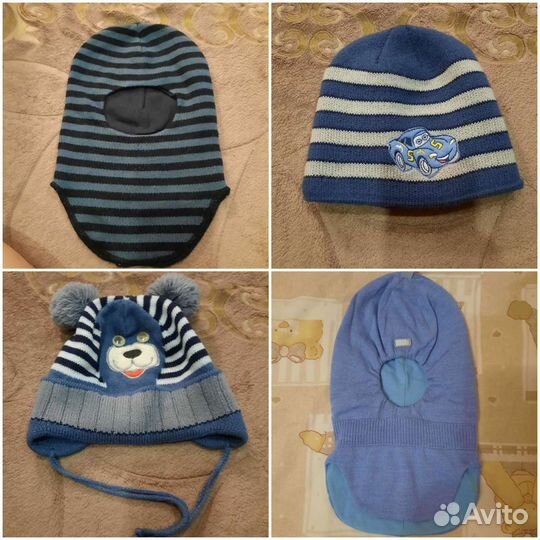 Шапки-шлем, варежки, перчатки