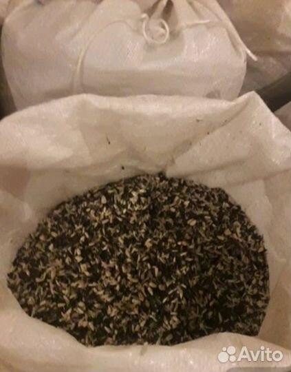 Лузга подсолнечника