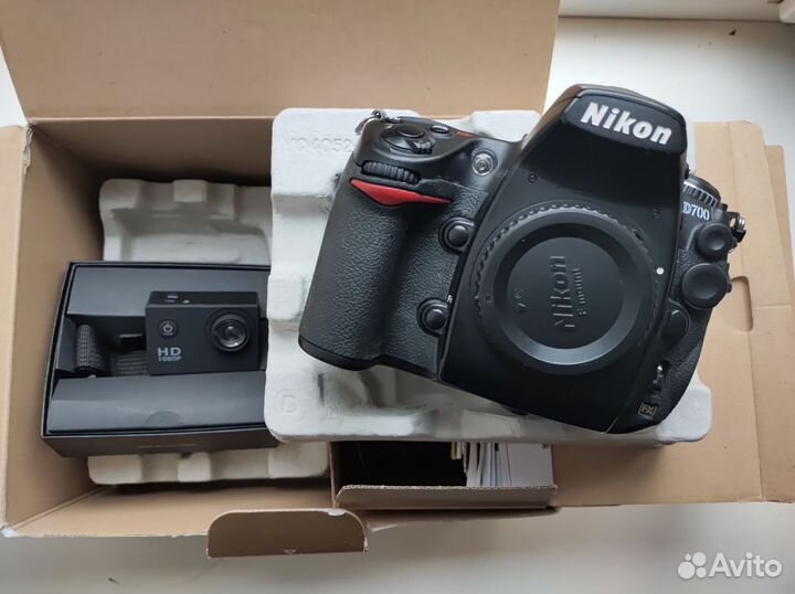 Nikon D700 count 44k подарок экшен камера