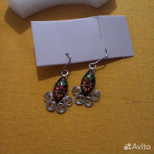 Красивые серьги