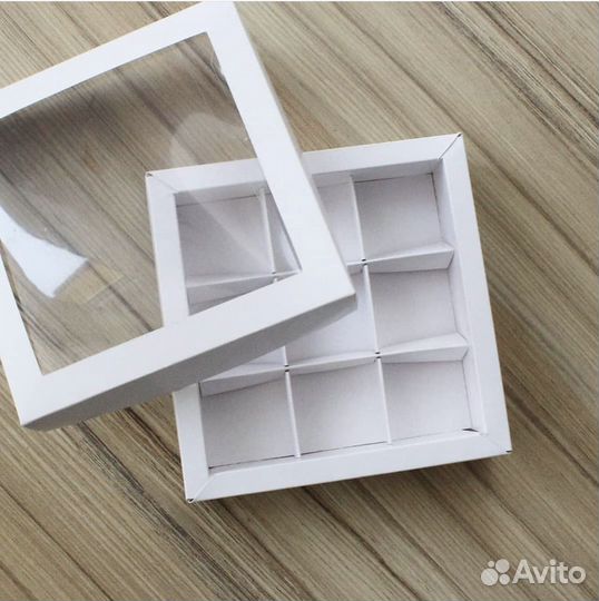 Коробка для 9 конфет
