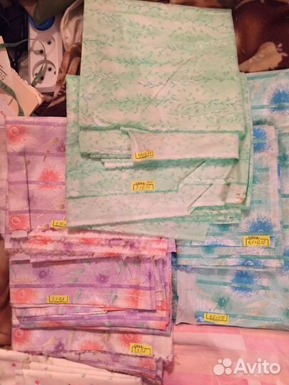 Отрезы ткани (ситец,сатин)