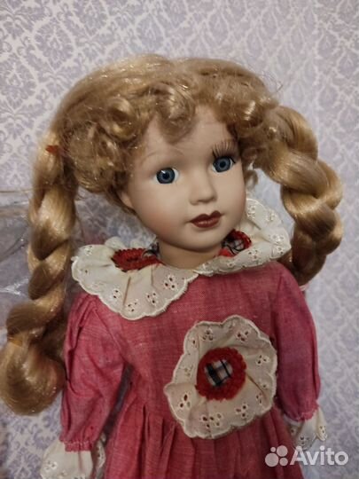 3 Куклы фарфоровые