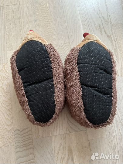 Тапочки ежики