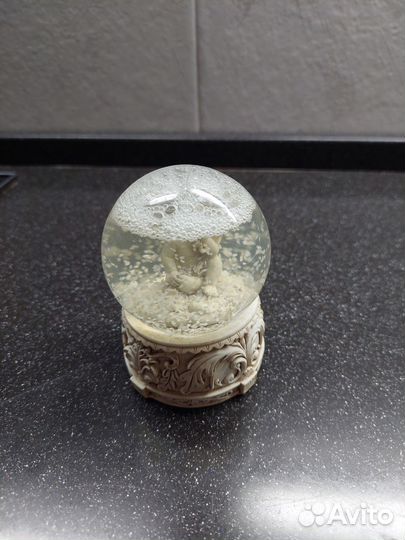 Снежный шар ангел