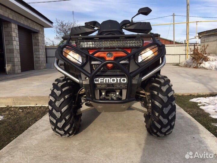 Передний кенгурин на cf moto x8