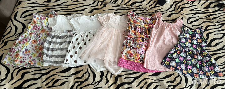 Вещи на девочку пакетом 74-80р