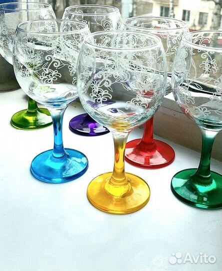 Фужеры бокалы набор