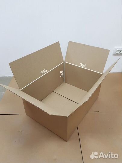 Картонные коробки новые