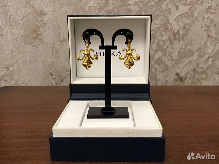 Винтажные серьги клипсы