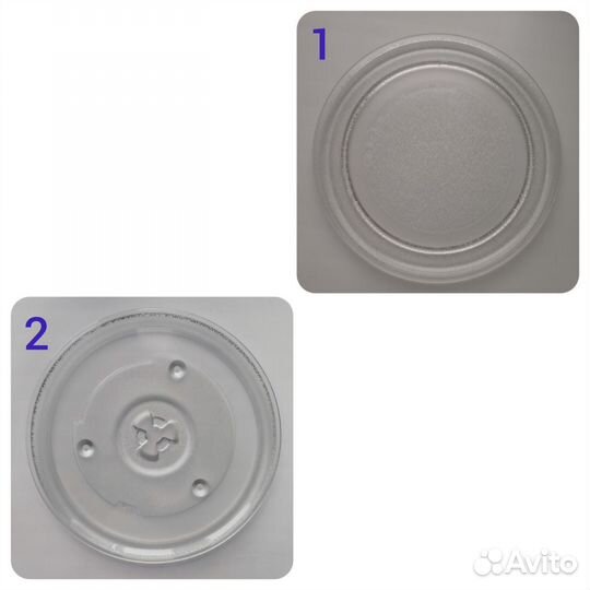 Тарелки для микроволновки, 24 см, 27 см