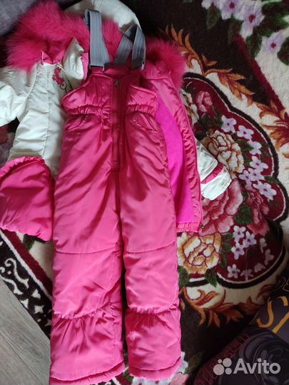 Куртка и штаны зимние для девочки
