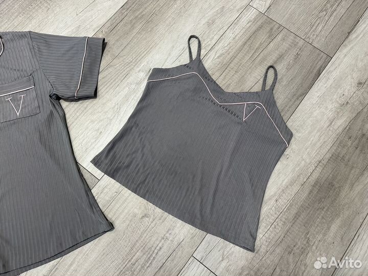 Пижама 3в1, домашний костюм женский