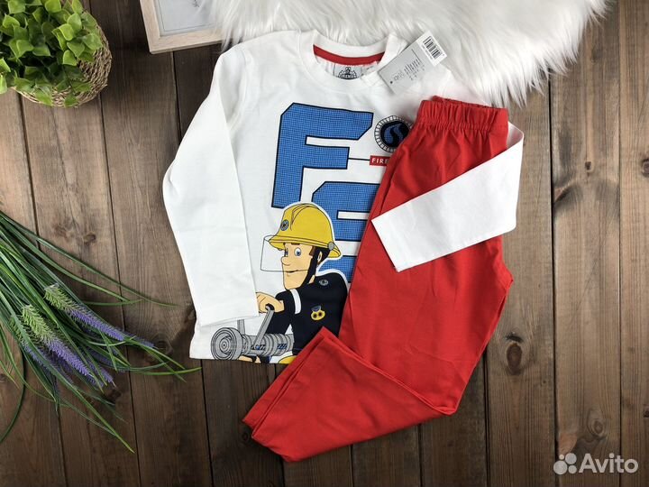 Пижама на мальчика новая 98 104 Германия