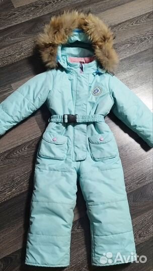 Зимний комбинезон для девочки 98