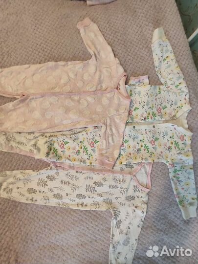 Вещи пакетом для девочки до года