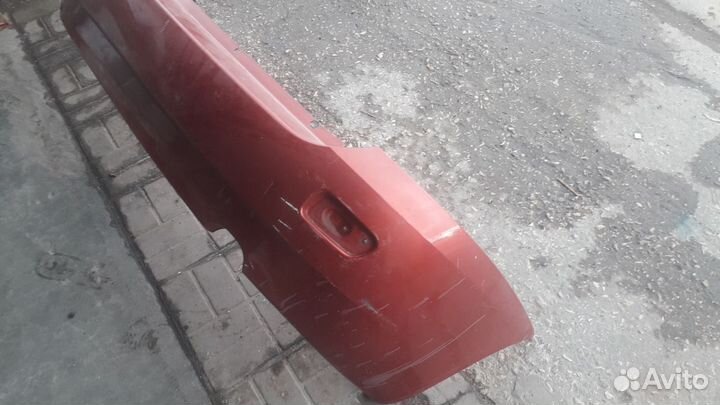 Задний бампер калина