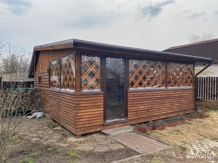 Мягкие окна для веранды