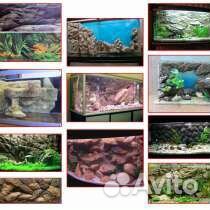 Фон. Обои для аквариума. Задняя картинка. Декор