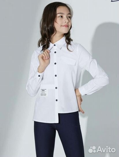 Блузка школьная 152 новая