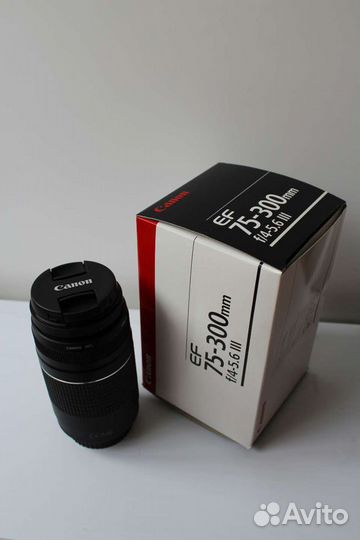Объектив Canon EF 75-300mm f/4-5.6 III