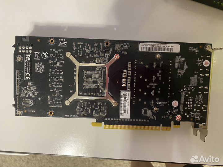 Видеокарта pci-e palit GeForce GTX 1060 dual 3G