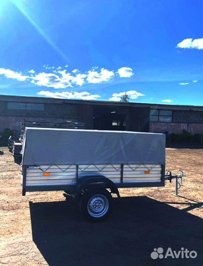 Прицеп легковой Мустанг 255 с тентом 0,9м