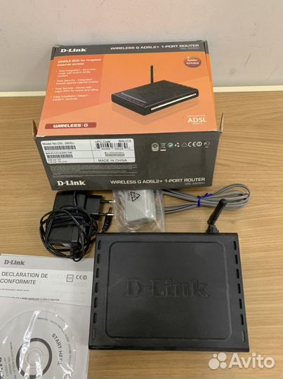 Adsl модем D-link DSL-2600U