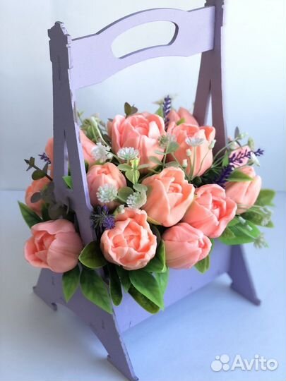 Букет из мыла