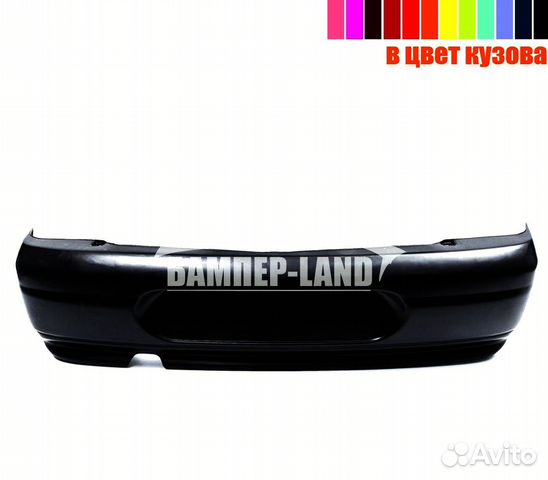 Бампер задний ваз 2110 Седан Новый любой цвет