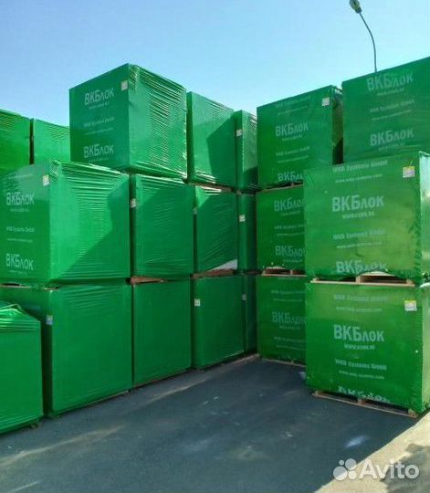 Газоблок / блок Вк