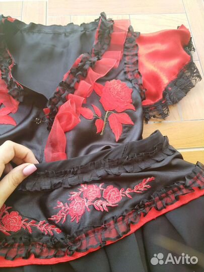 Костюм кармен для девочки