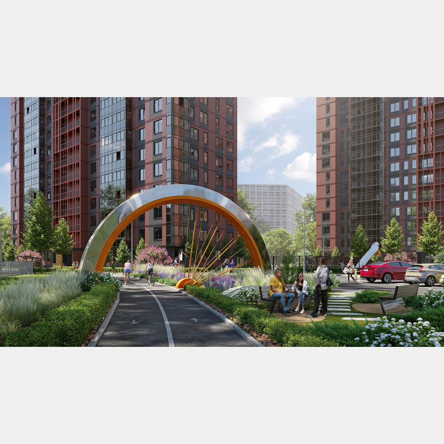 1-к. квартира, 52 м², 8/23 эт.