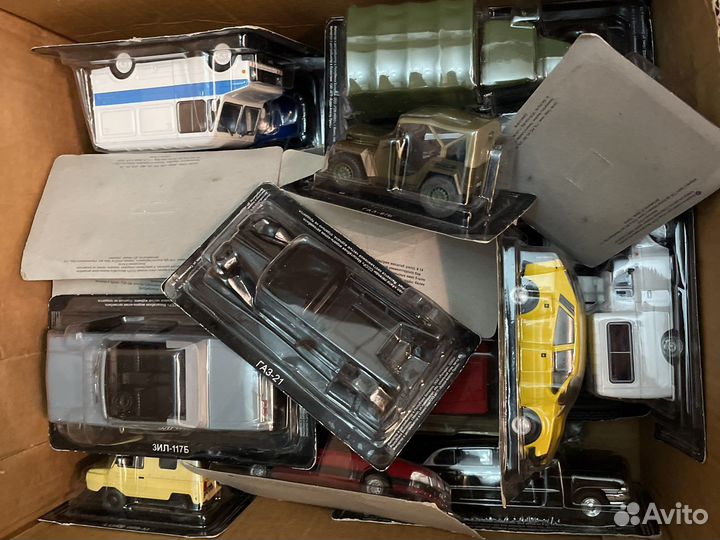 Автолегенды СССР 1:43