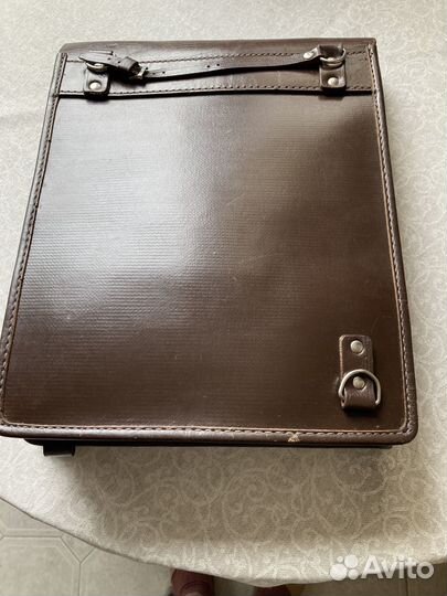 Мужская кожаная сумка. Офицерский планшет. Винтаж