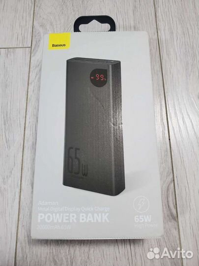 Пауэрбанк Baseus Power Bank 65W 20000mAh
