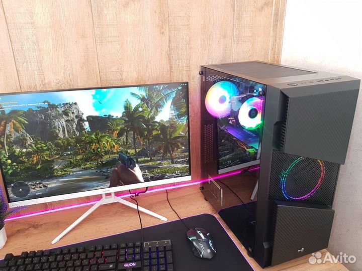 Игровой пк Intel 10/20 ядер/32gb/RX 580/SSD 480gb