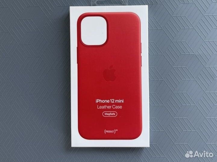Чехол для iPhone 12 mini (product) RED