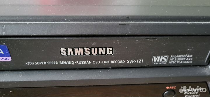 Видеомагнитофон samsung svr-121