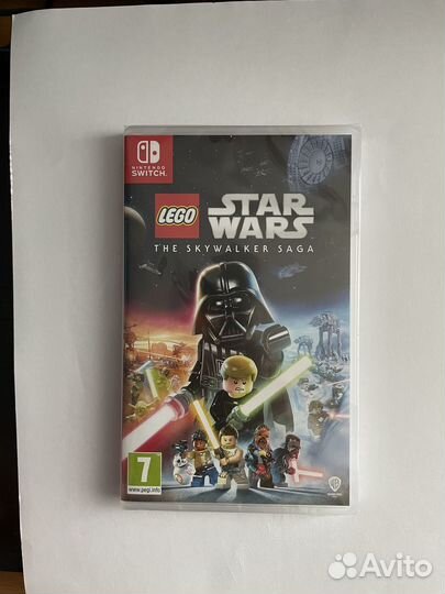 Lego star wars nintendo switch (в пленке)