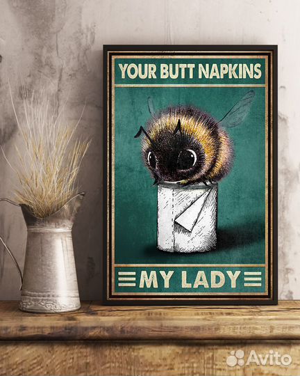 Постер #22-0534 Для ванной комнаты