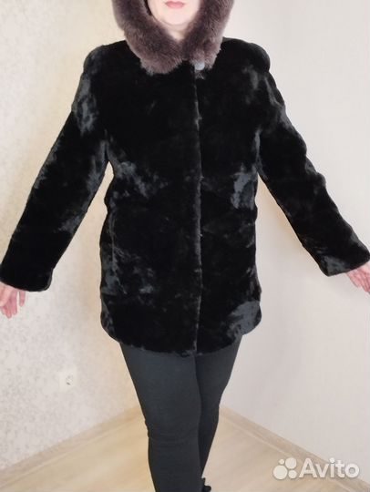 Полушубок мутоновый облегчённый (48-50 р)