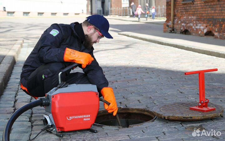 Прочистка канализационных труб