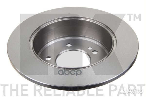 Диск тормозной KIA carens II/III 1.6-2.0 02- за