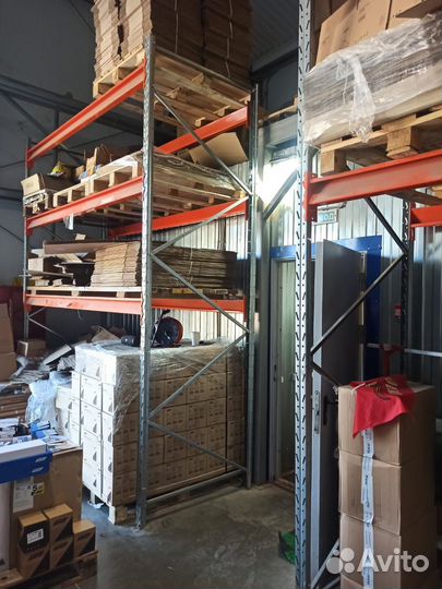 Паллетный металлический стеллаж