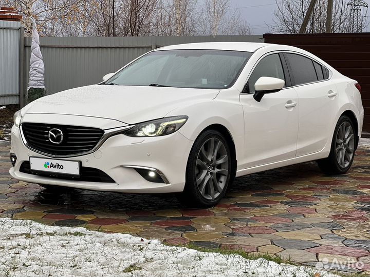 Mazda 6 2.5 AT, 2015, 112 700 км